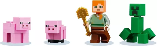 Lego Minecraft A Casa do Porco 21170 - Lojas Donna