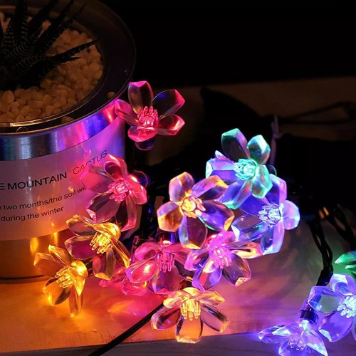 Aplicável A Flores Solares Decoración Navideña Sakura 7m