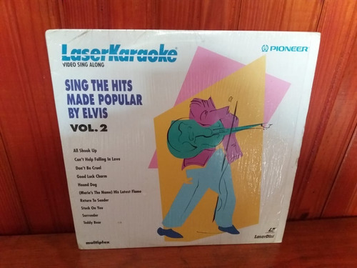 Elvis Presley Laser Disc Karaoke Vol. 2  Ld Pioneer