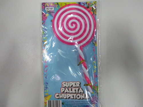 Paleta Chupein Grande Bebota Cotillon Disfraz Halloween