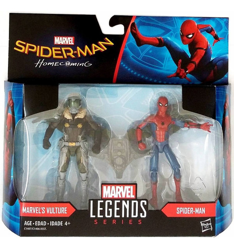 Marvel's Vulture Vs Spiderman Marvel Legends 3.75 Homecoming