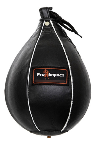 Pro Impact Speedbag Black - Pelota Giratoria De Cuero Resist