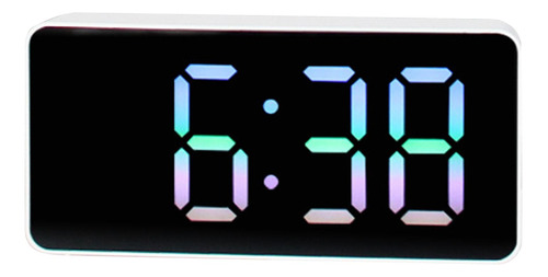 Reloj Despertador Digital Moderno Con Toma De Corriente Sile