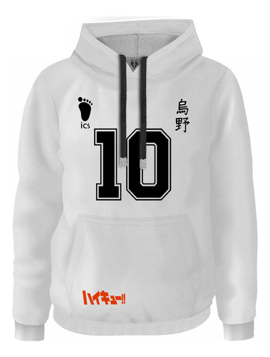 Hoodie Buzo Buso Saco Anime Haikyuu Uniforme