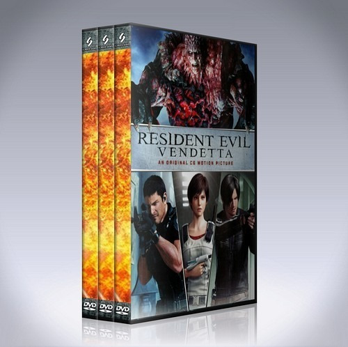 Resident Evil Saga Peliculas Animadas (2008-2017) - Dvd