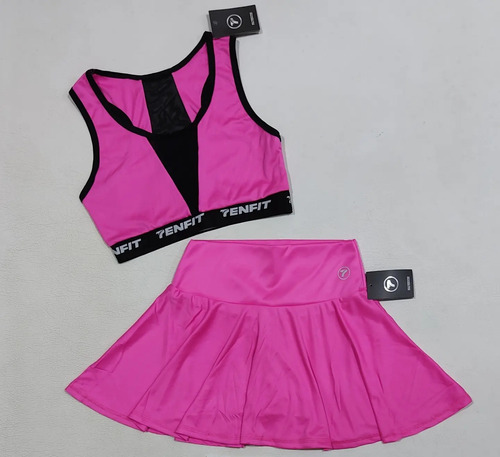 Conjuntos Deportivos Top Y Falda Short