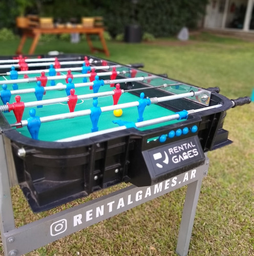Imagen 8 de 10 de Alquiler De Juegos Tejo Metegol Ping Pong Jenga Cancha Pool
