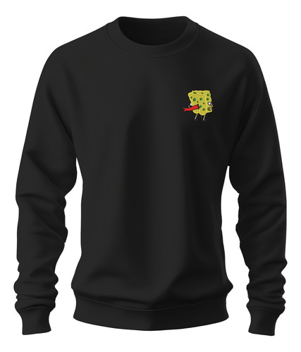 Sudadera Sweater Bordada Personaje Bob Esponaja Sexy Trasero