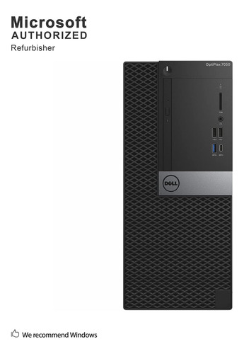 Dell 7050 Mini Tower Desktop Intel I7-6700 32g Ram 1tb Ssd (Reacondicionado)