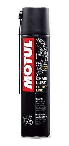 Motul C4 Chain Lube 400ml Spray Lubrif Corrente Factory Line