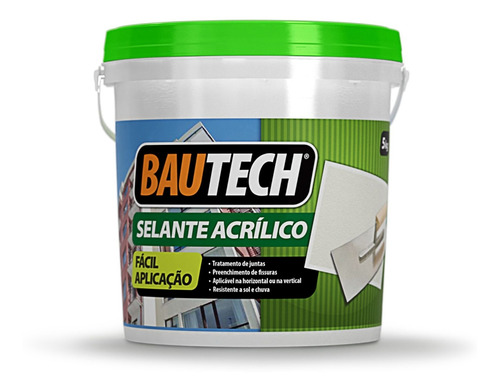 Bautech Selante Acrilico 5 Kg - Bautech - * Super Oferta *