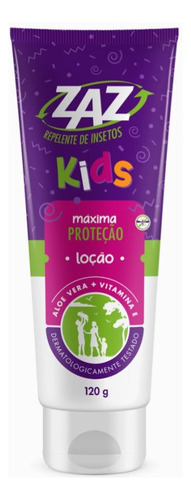 3 Repelentes De Insetos Kids Loção 120g - Zaz