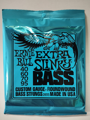 Cuerdas De Bajo Eléctrico Extra Slinky Bass Ernie Ball