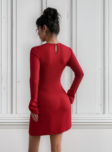 Shein Vestido Mini Blazer Importado Versátil Mujer Invierno