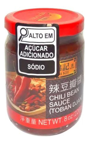 Molho De Pimenta Com Feijão Fermentado Toban Djan 226g Lkk