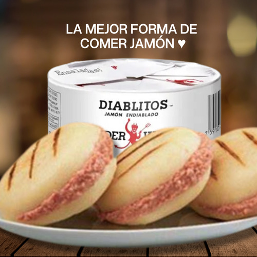 Jamon Enlatado O Diablito 115 G/ Pack 2 Und