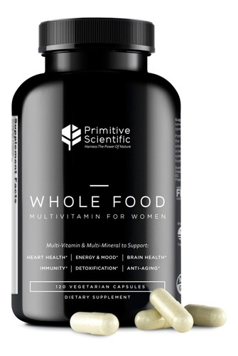 Whole Food Multivitamínico Mujer Mas Energía Natural