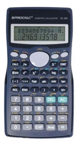 Calculadora Científica Sc500 Procalc 10+2 Díg. 401 Funções