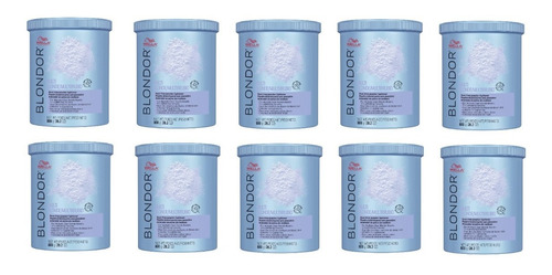 10 Decolorantes En Polvo Blondor Wella 800gr