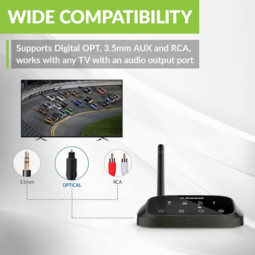 Transmisor-receptor Bluetooth Para Tv