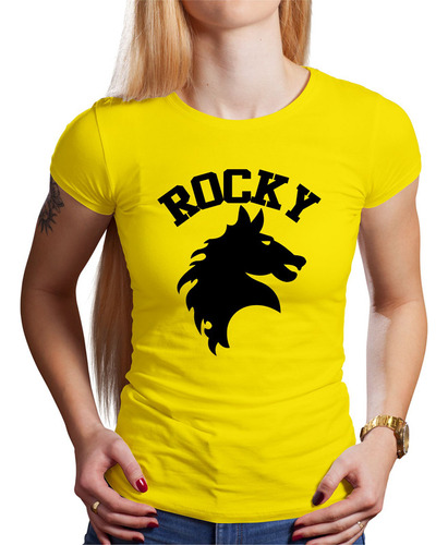 Polo Dama Rocky Stallone (d0032 Boleto.store)