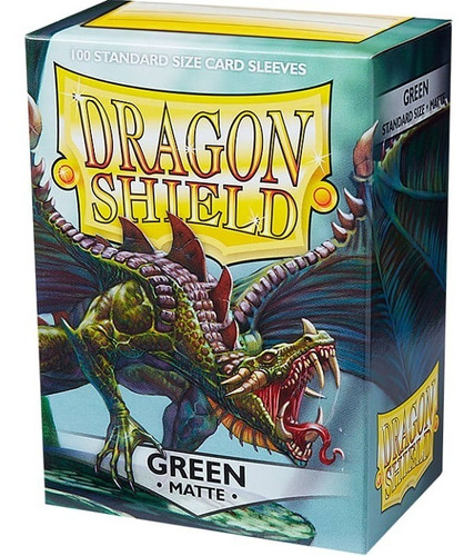 Folios Dragon Shield Standard Matte X100 Varios Colores