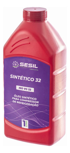 Oleo Sintetico 32 Sesil Compressor Geladeira Hb 32 Iso Vg 32