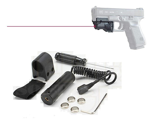Mira Laser C/ Soporte Kit Para Pistolas, Rifles, Chumberas 