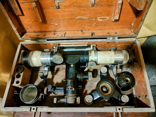 Teodolito Nivel Óptico Carl Zeiss Jena (Usado)