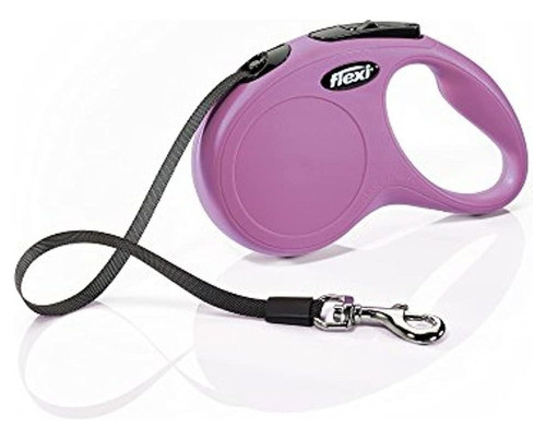 Correa De Perro Retractil Flexi Classic En Rosa, 16