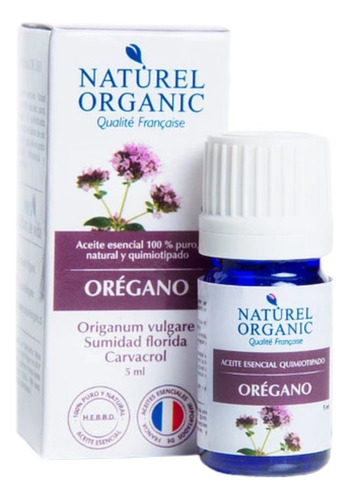 Aceite Esencial Orégano Naturel Organic Natural Orgánico