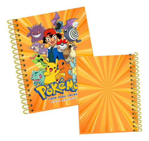 Libro Para Colorear Pokemon Tercera Generacion