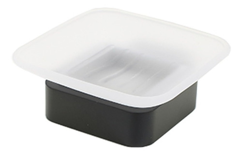 Juego Accesorios Para Baño Negro Mate Cuadrado 8 Pz Lujo
