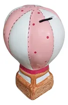 Comprar Cofrinho Cofre Formato De Balao De Ceramica Rosa Cofre Balao