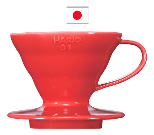 Peneira Hario V60 01 Vdc-01 Vermelho