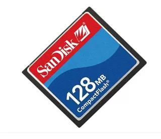 Tarjeta Compact Flash De 128mb Sandisk