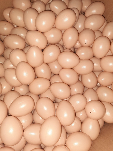 Huevo De Gallina Falso, Plástico, 20 Piezas