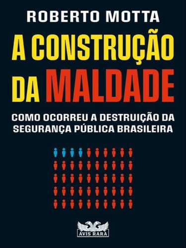 A Construção Da Maldade: Como Ocorreu A Destruição Da Segurança Pública Brasileira, De Motta, Roberto. Editora Avis Rara Editora, Capa Mole Em Português