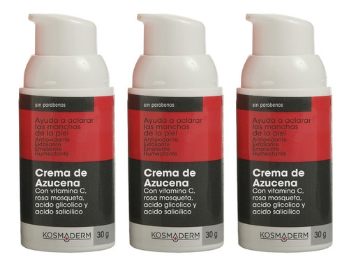 Promo X3 Crema Azucena - G - g a $2833