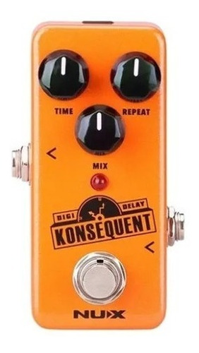Pedal Efecto Nux Konsequent Ndd2 Delay Mini Core