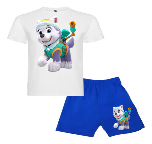 Pijama Corto Niñas Algodon Paw Patrol Everest
