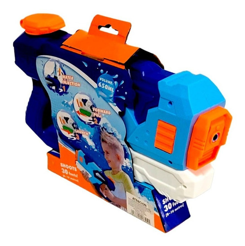 Pistola De Agua 650ml - Juego De Verano - Vamos A Jugar