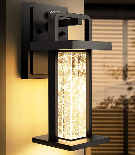 Luminaria De Pared Led Exteriores, Moderna Al Atardecer...