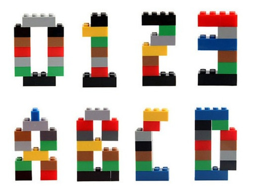Bloques De Construcción Play & Learn, 500 Piezas En Bolsa [u