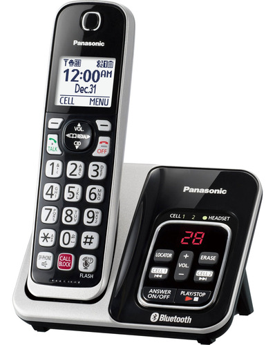 Panasonic Inalambric Con Bluetooth Kx-tgd 860 Local Negro