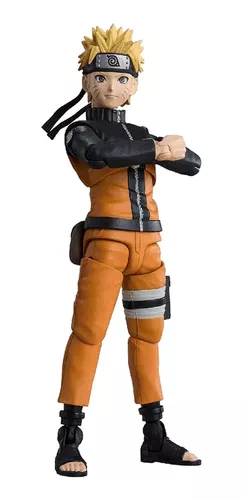 Naruto Boneco Articulado Bandai Personagem Naruto Uzumaki