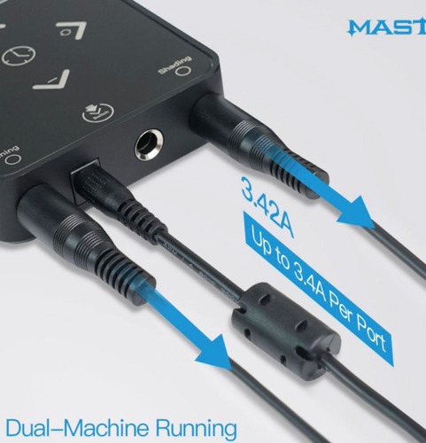 Imagen 4 de 7 de Fuente De Poder Para Maquinas De Tatuar Mast Halo Nuevas