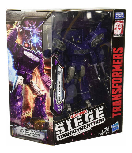 Figura De Acción Transformers Shockwave  Fgc