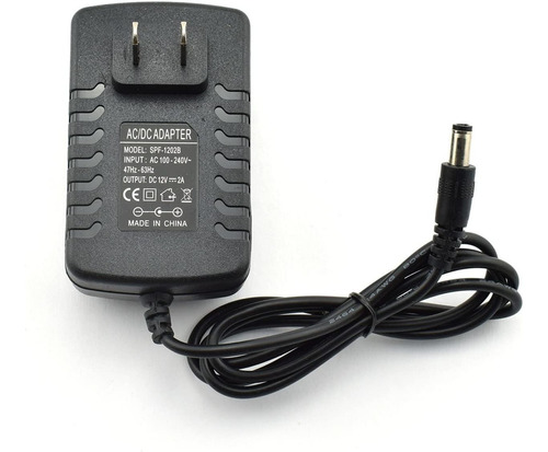 Zyamy 12v 2a 24w Ac/dc Power Adapter Ac 110-250v To Dc 12v 2