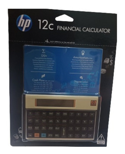 Calculadora Hp 12c Gold Original P/ Prova Crc